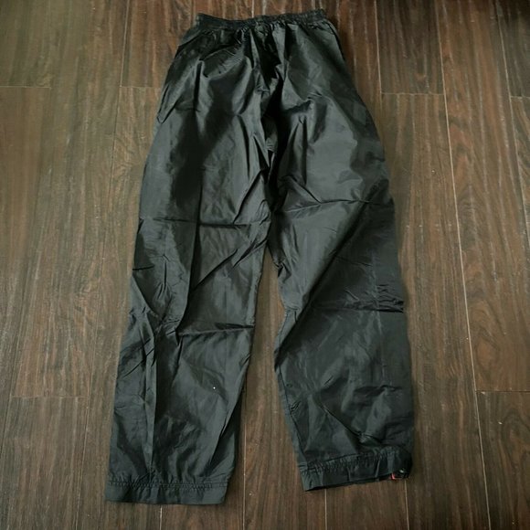 VTG Nike Mens Black Red Windbreaker Track Pants - Picture 3 of 5